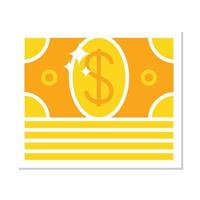 money icon, suitable for a wide range of digital creative projects. vector