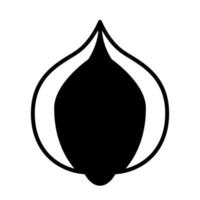 Garlic icon, suitable for a wide range of digital creative projects. vector