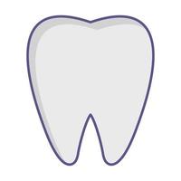 tooth icon, suitable for a wide range of digital creative projects. vector