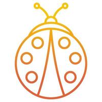bug icon, suitable for a wide range of digital creative projects. vector