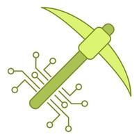 hash power icon, suitable for a wide range of digital creative projects. vector
