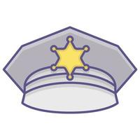 police icon, suitable for a wide range of digital creative projects. vector