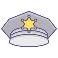 police icon, suitable for a wide range of digital creative projects. vector