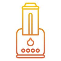 food processor icon, suitable for a wide range of digital creative projects. vector