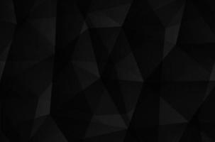 black polygon abstract background photo