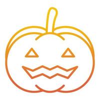 icono de calabaza, adecuado para una amplia gama de proyectos creativos digitales. vector