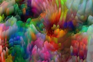 Abstract modern painting.Digital modern colorful texture.Digital background illustration.Textured background.Holographic liquid background.Multicolor gradient texture photo