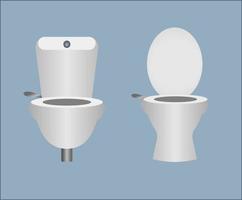 public bathroom, toilet,, taking a poop vector