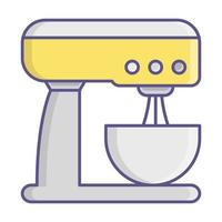 Mixer icon, suitable for a wide range of digital creative projects. vector