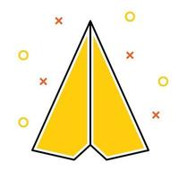 Send icon, suitable for a wide range of digital creative projects. vector