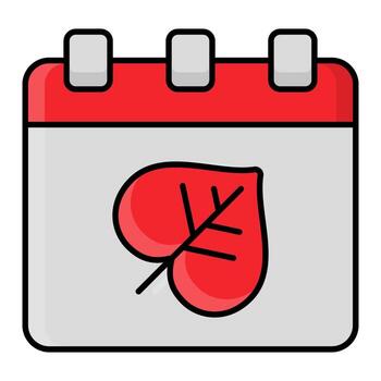calendar icon, suitable for a wide range of digital creative projects. vector