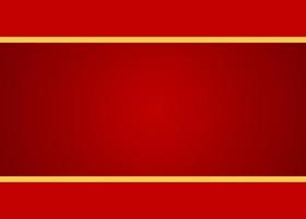 red background with golden frame vector