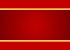 red background with golden frame vector