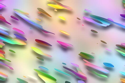 Abstract multicolor particle background,Digital painted abstract design.Holographic particle texture photo