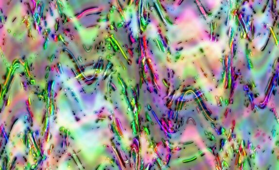 Abstract multicolor particle background,Digital painted abstract design.Holographic particle texture photo