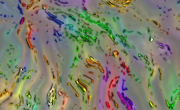 Abstract multicolor particle background,Digital painted abstract design.Holographic particle texture photo