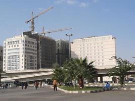 Medina, Saudi Arabia, Dec 2022 - A beautiful day time view of the roads and buildings of Medina, Saudi Arabia. photo