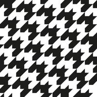 Black and white bat pattern in flat style.Goose foot . For print and design. Vector illustration.