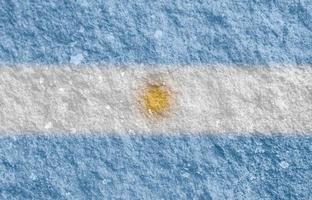 textura de la bandera argentina como fondo foto