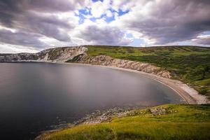 The picturesque landscape of Durdle Door in the Jurassic Coast, England. photo