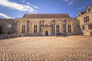 The medieval town of Winchester in Wessex, England. photo