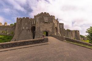 The mighty castle of Dover in Kent, England. photo