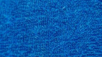 Blue towel texture as a background photo