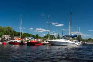 Views of the surroundings of Riga from Daugava photo