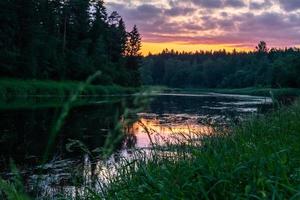 Landscapes of Latvia in Summer photo