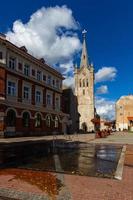 Cesis city in the Summer photo