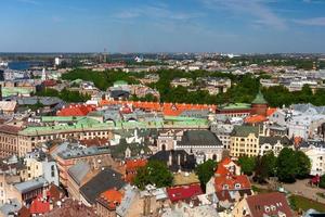 Riga from Above in the Summer photo