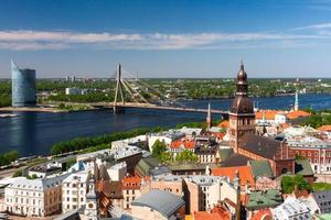 Riga from Above in the Summer photo