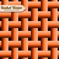 Colorful Basket Weave Seamless Pattern vector