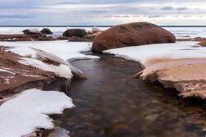 Ice Drifts in the Baltic Sea photo