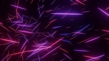 purple pink light streaks, bright neon rays, transfer data network, stage screen background concept. video