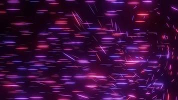 purple pink light streaks, bright neon rays, transfer data network, stage screen background concept.