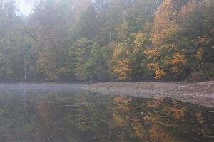 Latvian autumn landscape photo