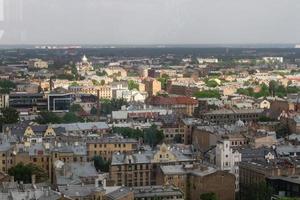 riga desde arriba en el verano foto