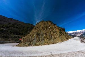 paisajes del parque natural tzoumerka foto