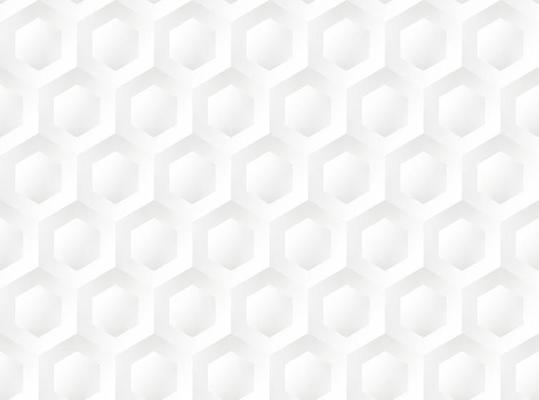 White honeycomb pattern