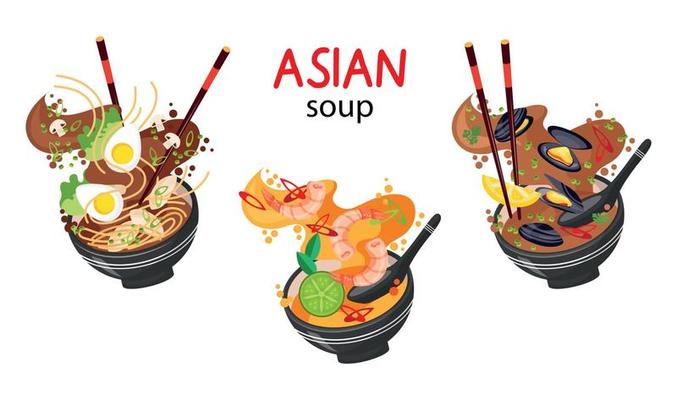 Soup Vector Art, Icons, and Graphics for Free Download