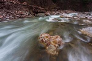 paisajes del parque natural tzoumerka foto