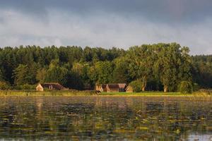 Lake Landscapes of Latvia in Summer photo