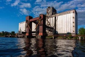 Views of the surroundings of Riga from Daugava photo