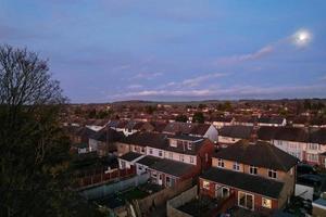 Aerial Footage of City During Clear Night photo