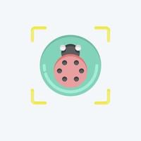 Icon Macro Photography. related to Photography symbol. flat style. simple design editable. simple illustration vector