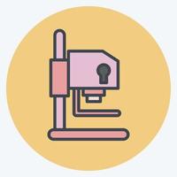 Icon Darkroom Equipment. related to Photography symbol. color mate style. simple design editable. simple illustration vector