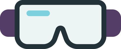 safety glasses illustration in minimal style vector