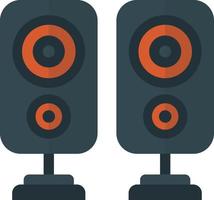 speaker illustration in minimal style vector