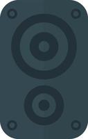 speaker illustration in minimal style vector